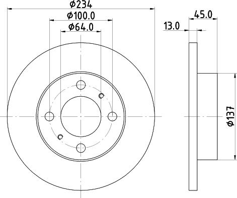 Mintex MDC1027 - Disque de frein cwaw.fr