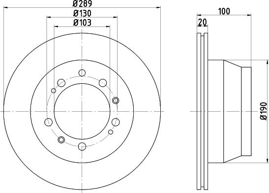 BENDIX 520665 - Disque de frein cwaw.fr