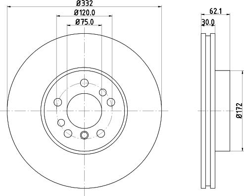 Mintex MDC1131 - Disque de frein cwaw.fr