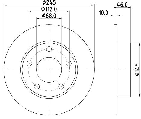 Mintex MDC1123 - Disque de frein cwaw.fr