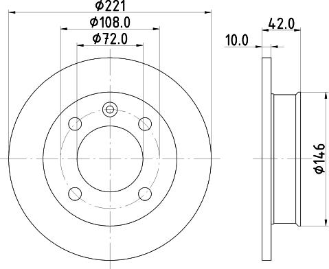 Mintex MDC11 - Disque de frein cwaw.fr