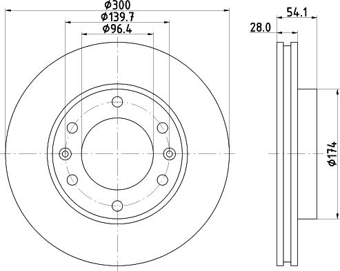 Mintex MDC1835 - Disque de frein cwaw.fr