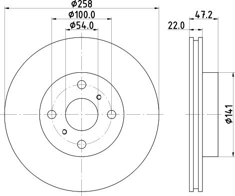 Mintex MDC1318 - Disque de frein cwaw.fr