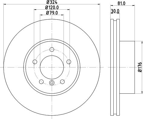 Mintex MDC1795 - Disque de frein cwaw.fr