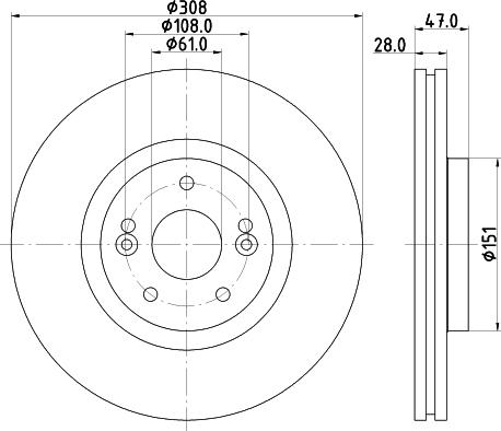 Mintex MDC1774 - Disque de frein cwaw.fr