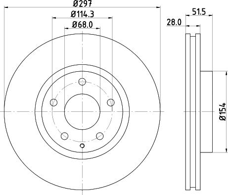 Mintex MDC82536C - Disque de frein cwaw.fr