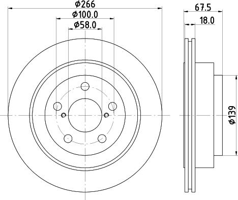 Mintex MDC877 - Disque de frein cwaw.fr