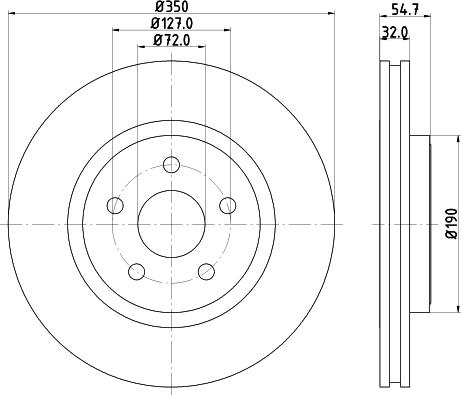 Mintex MDC2652 - Disque de frein cwaw.fr