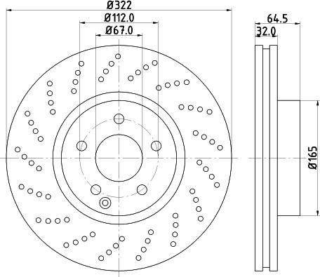 Mintex MDC2053 - Disque de frein cwaw.fr