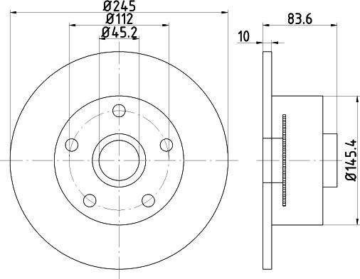 Mintex MDC2000 - Disque de frein cwaw.fr