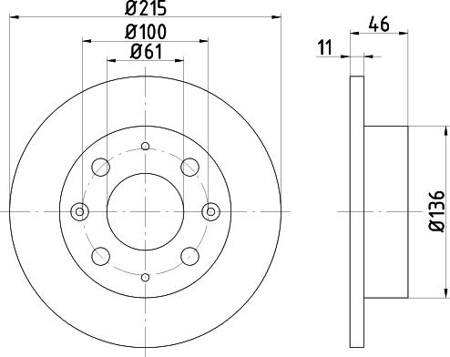 Mintex MDC201 - Disque de frein cwaw.fr