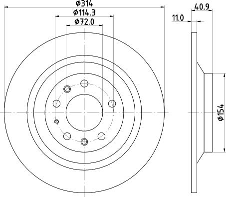 Mintex MDC2027 - Disque de frein cwaw.fr