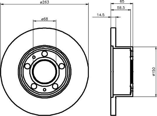 Mintex MDC20 - Disque de frein cwaw.fr