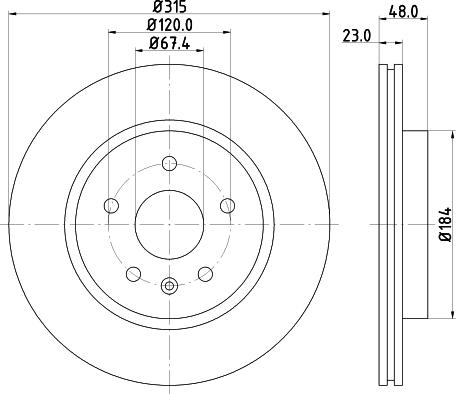 Mintex MDC2191 - Disque de frein cwaw.fr