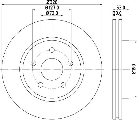 Mintex MDC2102 - Disque de frein cwaw.fr