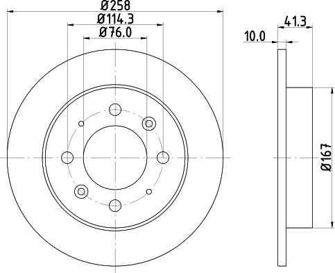 Mintex MDC2139 - Disque de frein cwaw.fr