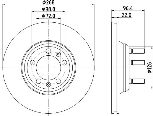 Mintex MDC238 - Disque de frein cwaw.fr