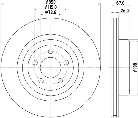 Mintex MDC2320 - Disque de frein cwaw.fr