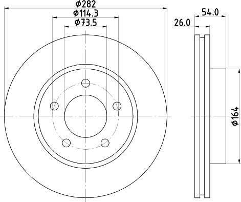 SBS 1815209324 - Disque de frein cwaw.fr