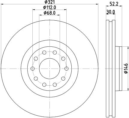 Mintex MDC2282 - Disque de frein cwaw.fr