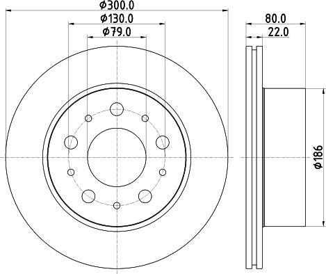 Mintex MDC2752C - Disque de frein cwaw.fr