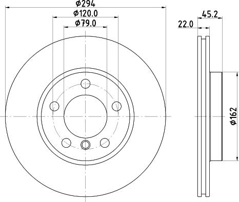 Mintex MDC2706 - Disque de frein cwaw.fr