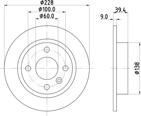 Mintex MDC792 - Disque de frein cwaw.fr