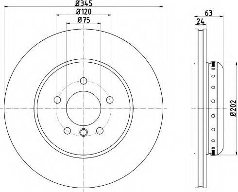 Mintex MDCB2586 - Disque de frein cwaw.fr