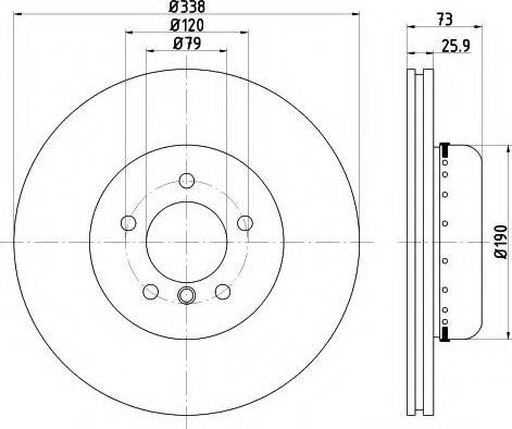 Mintex MDCB2577 - Disque de frein cwaw.fr