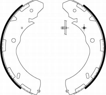 Mintex MFR653 - Jeu de mâchoires de frein cwaw.fr