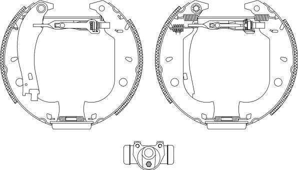 Mintex MSP020 - Jeu de mâchoires de frein cwaw.fr