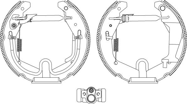 Mintex MSP330 - Jeu de mâchoires de frein cwaw.fr