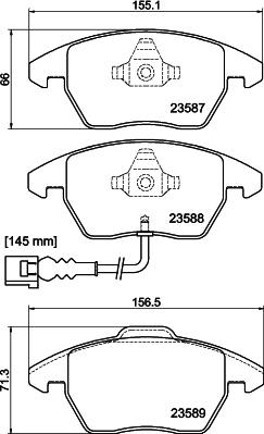 MINTEX Racing MDB2604FR - Kit de plaquettes de frein, frein à disque cwaw.fr