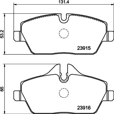 MINTEX Racing MDB2682FR - Kit de plaquettes de frein, frein à disque cwaw.fr