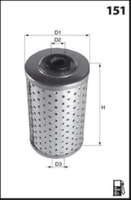 MISFAT FM654 - Filtre à carburant cwaw.fr