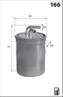 MISFAT E146 - Filtre à carburant cwaw.fr