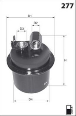 MISFAT E123 - Filtre à carburant cwaw.fr