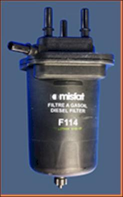 MISFAT F114 - Filtre à carburant cwaw.fr