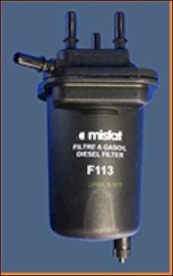 MISFAT F113 - Filtre à carburant cwaw.fr