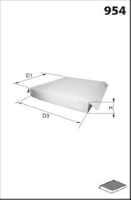 MISFAT HB197C - Filtre, air de l'habitacle cwaw.fr