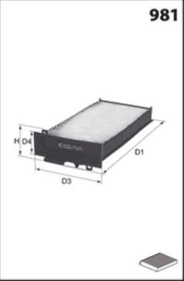 MISFAT HB334C - Filtre, air de l'habitacle cwaw.fr