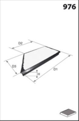 MISFAT HB132CA - Filtre, air de l'habitacle cwaw.fr