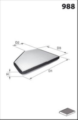 MISFAT HB242C - Filtre, air de l'habitacle cwaw.fr