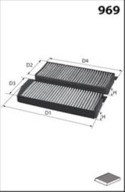 MISFAT HB351C - Filtre, air de l'habitacle cwaw.fr