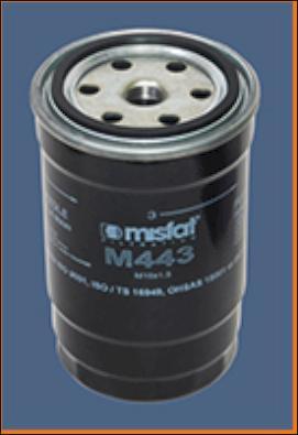 MISFAT M443 - Filtre à carburant cwaw.fr