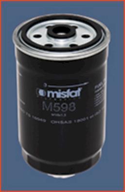 MISFAT M598 - Filtre à carburant cwaw.fr