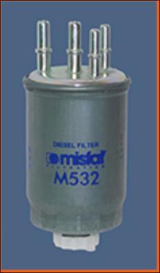 MISFAT M532 - Filtre à carburant cwaw.fr