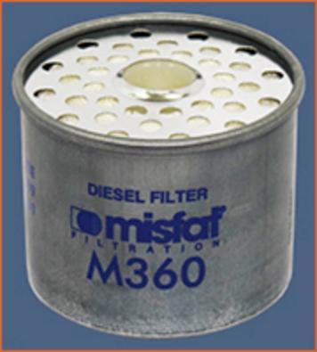 MISFAT M360 - Filtre à carburant cwaw.fr