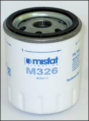 MISFAT M326 - Filtre à carburant cwaw.fr