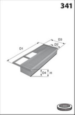 MISFAT P191A - Filtre à air cwaw.fr